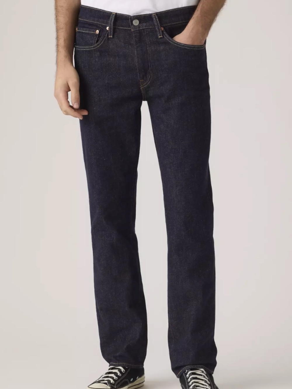 Levi's Premium 514 Straight Men's Jeans,  Sta-Dark - Dark Wash, 38x32